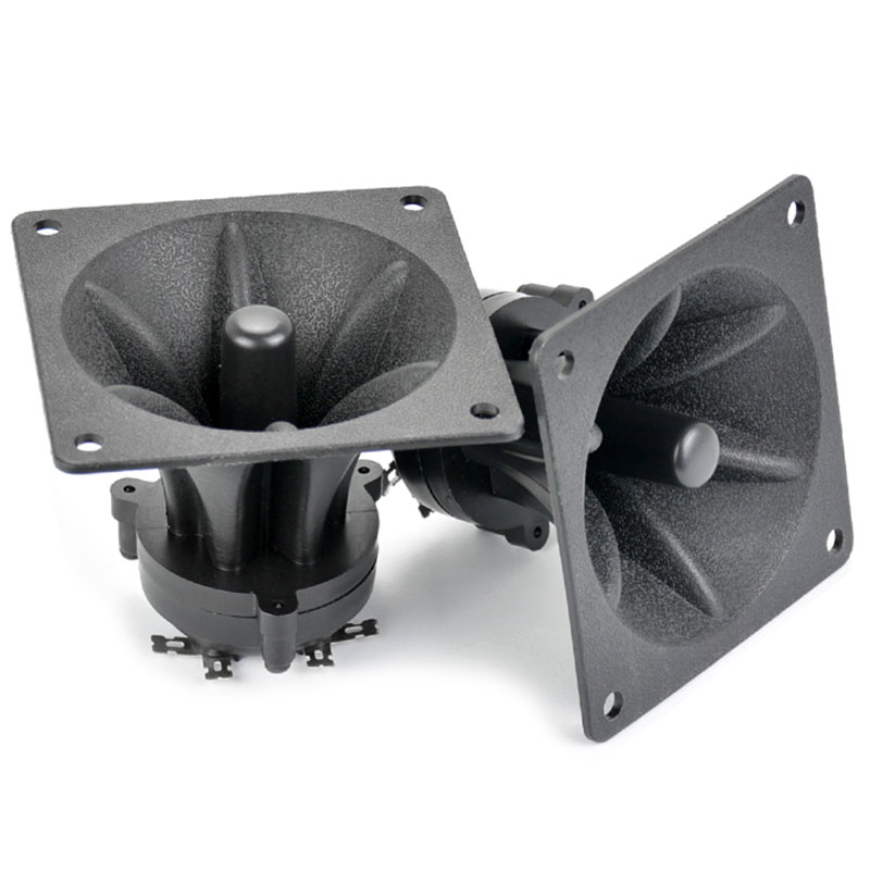

2Pc Tweeters Piezoelectric Tweeter Loudspeaker Ceramic Buzzer Treble Square Audio Speaker