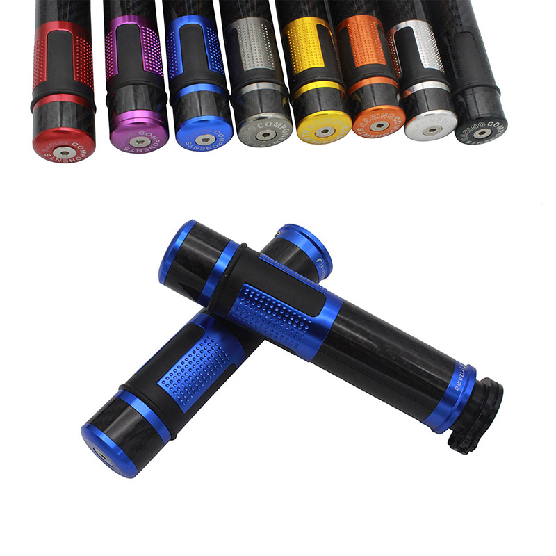 

Motorcycle Handle Grips Ends Universal Handlebar CNC 22mm 7/8" For Diavel Carbon 821 695 696 797 848 1098