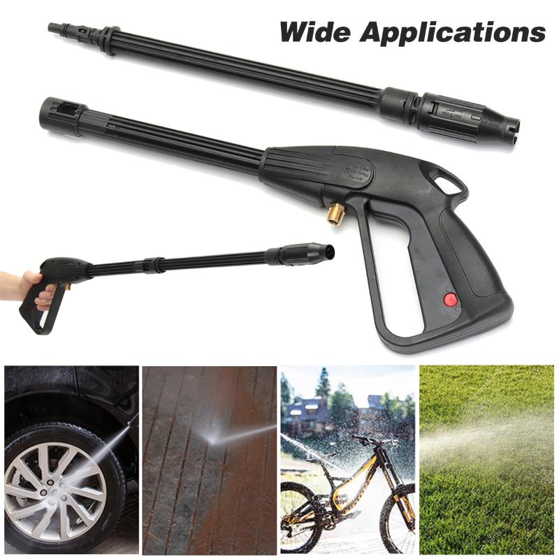

Washer Gun High Power Washer Water Spray Gun with Long Wand 160bar Cleaning Tool for Washing Car Machine Watering Plants