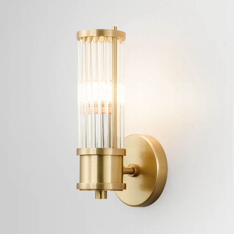 

Modern crystal LED wall lamp creative Nordic corridor porch bedroom bedside living room background wall decorative lights E14