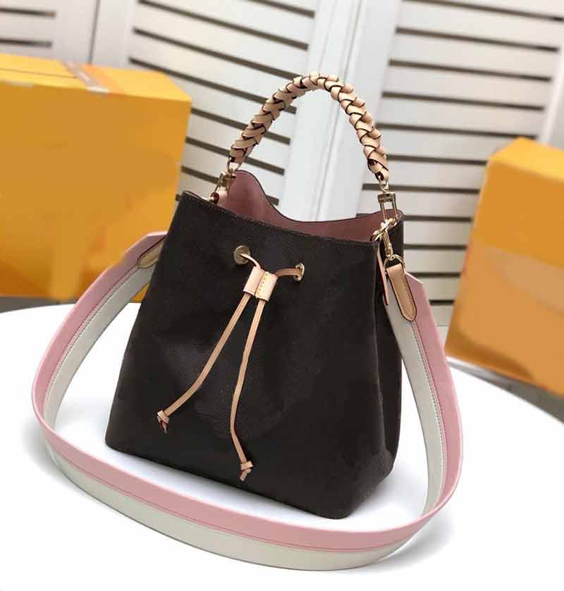 

Classical hand bag N40344 44022NÃONOÃ women handbags L flower bucket bag genuine leather handbag fashion totes ladies purses bags