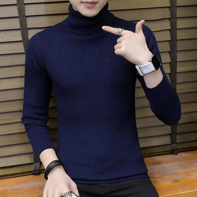 

2020 Cashmere Pullover Men 2020 New Fashion Turtleneck Thin Sweater Autumn Mens Sweaters Casual Men' Knitted Sweaters Tops 3XL, Beige
