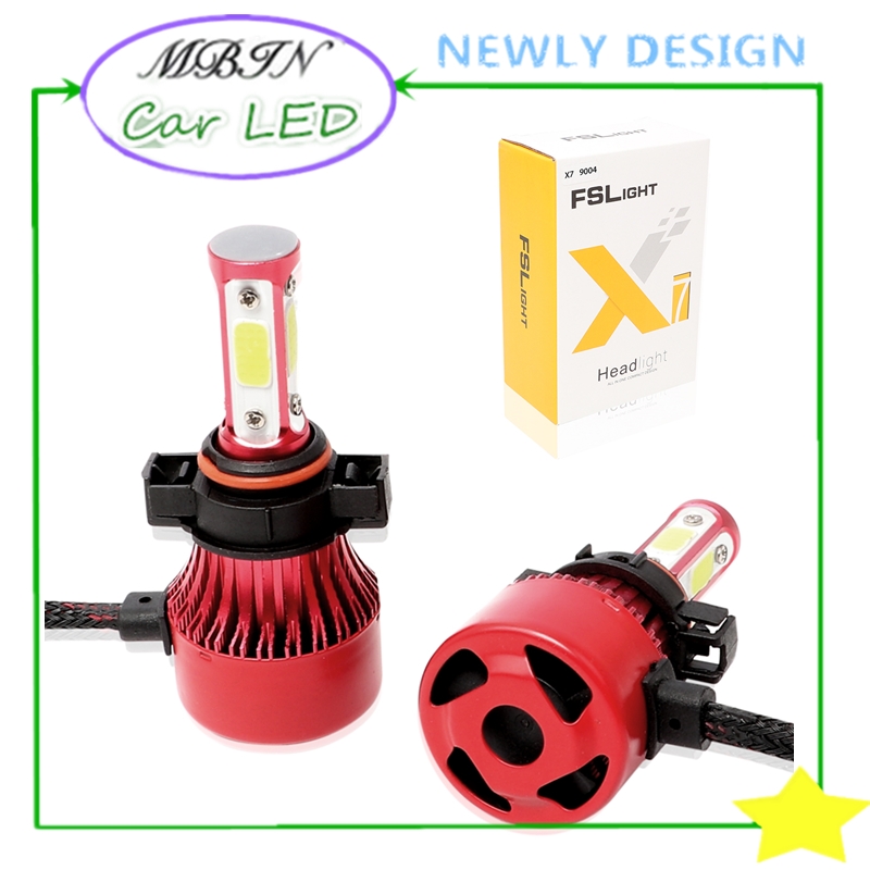 

On sale MBIN M4 4 sides lights 5202 12000LM 72W led headlight kit plug and play driving lamp front fog light bulb