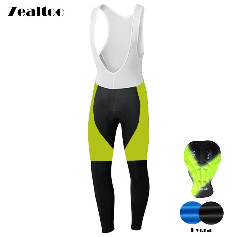 

Zealtoo Cycling Long Pants Spring Autumn Ropa Ciclismo Bicycle Bike Trousers For Men, Bib pants