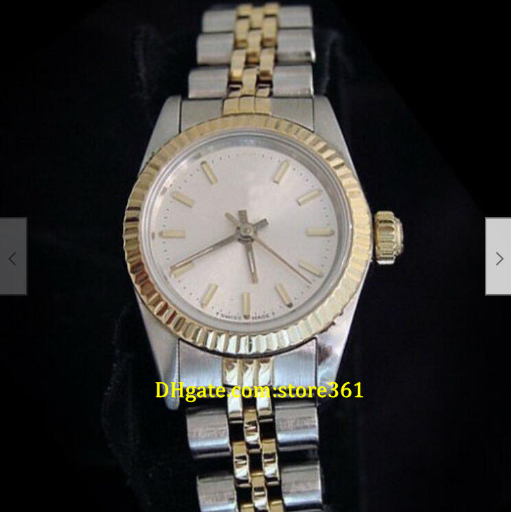 

20 style Casual Dress Mechanical Automatic 26mm 18k Gold/Stainless Steel Perpetual Watch Jubilee Silver 67193, 16