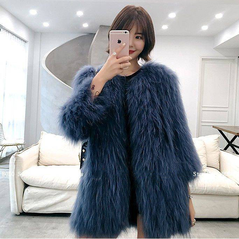 

JuneLove Winter Thicken Warm Fur Coat Vintage Female Long Sleeve Thick Jackets Casual Office Lady Elegant Faux Fur Coats Outwear, Beige