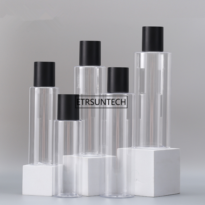 

100pcs 100ML/120ML/150ML/200ML PET Cream Container Cosmetic Travel Shower Refillable Bottles Personalized Lotion Bottle F3384