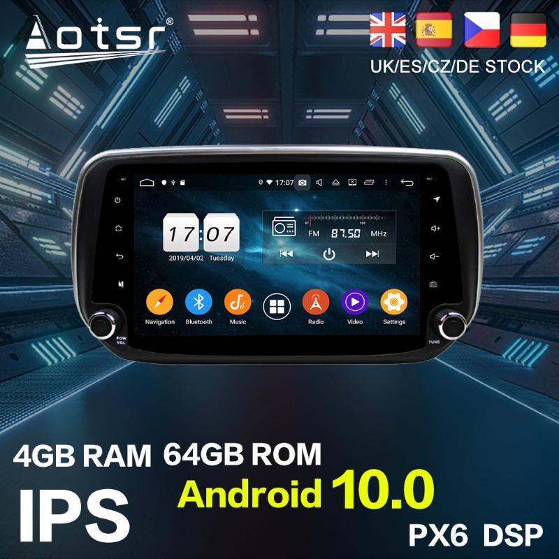 

2 Din IPS Android 10 DSP Car multimedia Player For Santa Fe IX45/Tucson 2020- 2020 GPS Navi Audio Radio stereo head unit car dvd