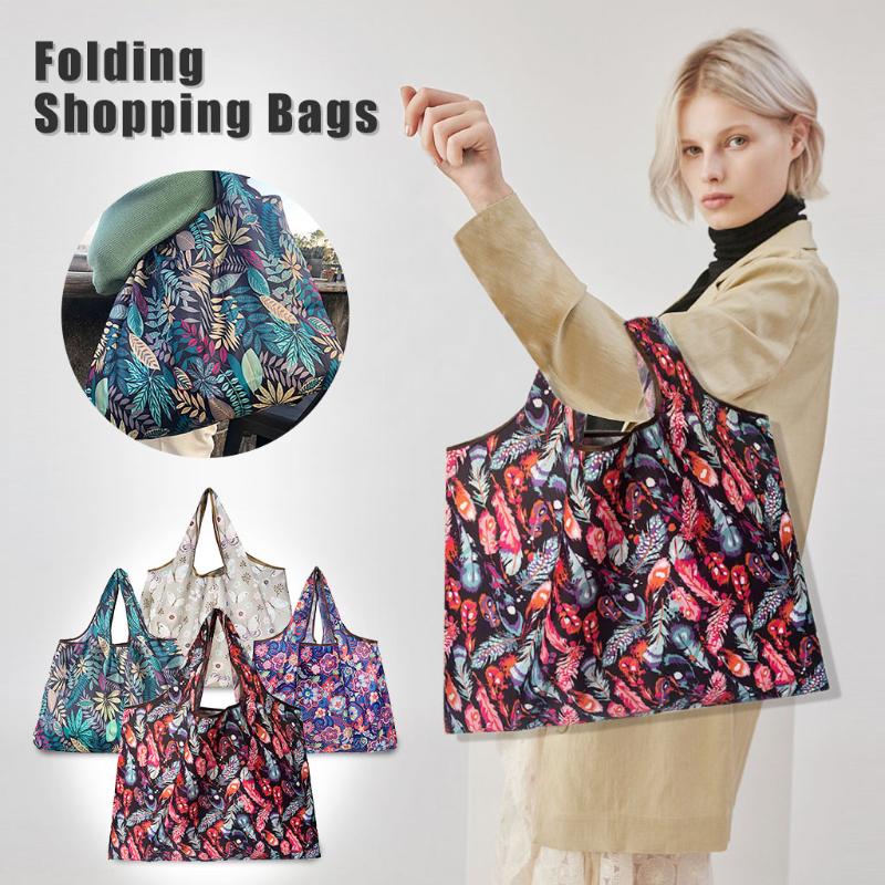 

Foldable Waterproof One-Shoulder Portable Environmental Protection Storage Bag #C