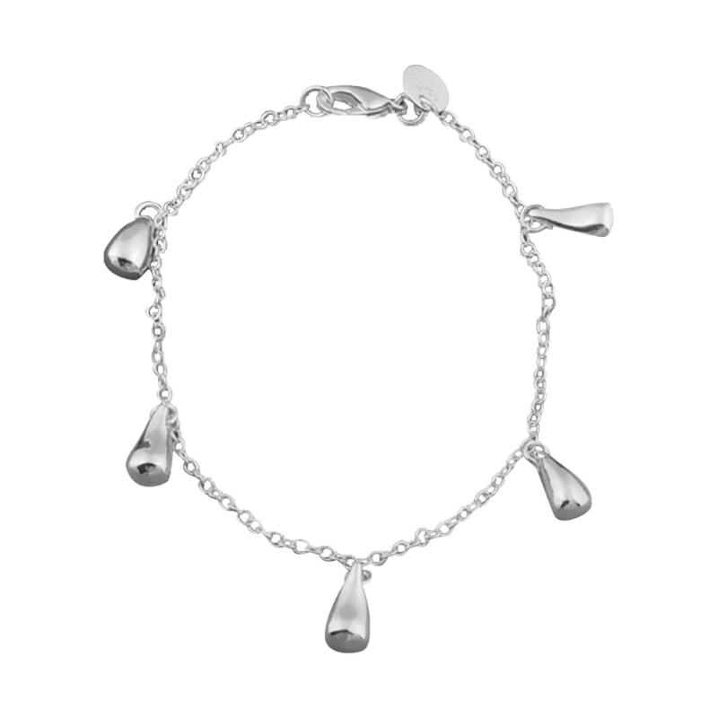 

Fashion Trendy Stylish Bracelet Ladies Fashion Drop Shape Jewelry Necklace Pendant Bracelet Gift Jewelry Gift For Women L0120
