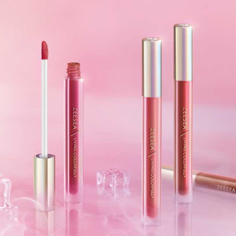 

ZEESEA New Popsicle Lip Gloss Matte Long Lasting Lipstick For Back to school season, 09