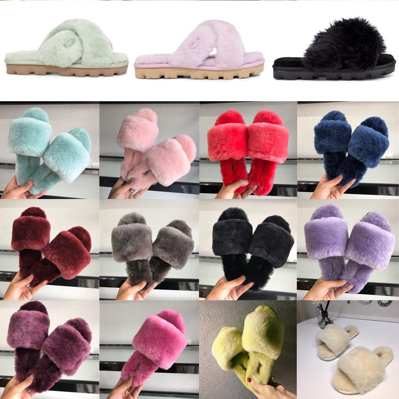 

New Australia fluff yeah designer womens casual slipper fuzz slippers women fluffy fuzzette cozette fuzzalicious furry slides fur sand wjYB#, 13