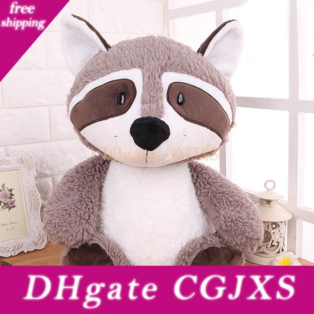 mapache de peluche gigante