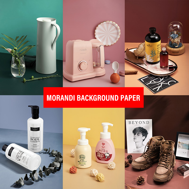 

87x57cm Solid Color Backdrop Paper Double-sided Photography Photo Studio Background Paper Decoration Waterproof for Cosmetic