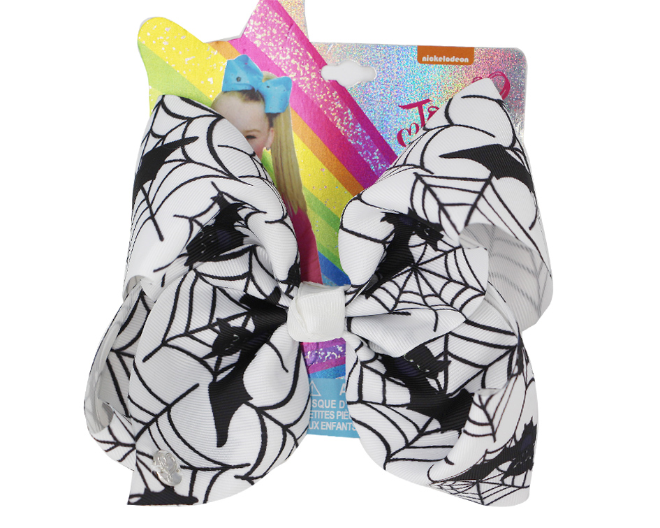 

10pcs JOJO SWIA Hair Bows 8 inch large Halloween Bows Clips Boutique Alligator clip H Grosgrain Ribbon Accessories For Girls Baby, Color 2