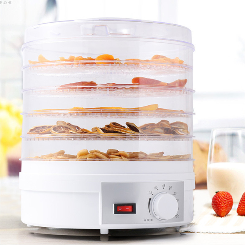 

220V 350W 5layers Small Pet Snack Dryer Dried Fruit Vegetables Meat Machine Dehydrator for Fruits Vegetables Snacks