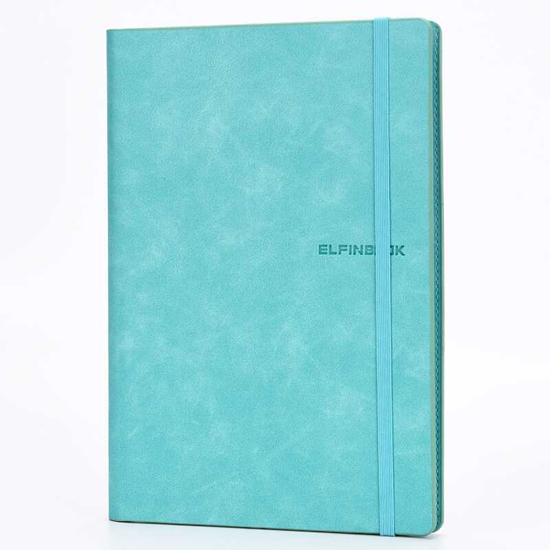 

2020 Reusable Eraserable Notebook Diary Notepad Vintage PU Leather Elinbook A5 Paper Note Book Stationery Gift Traveler Journal