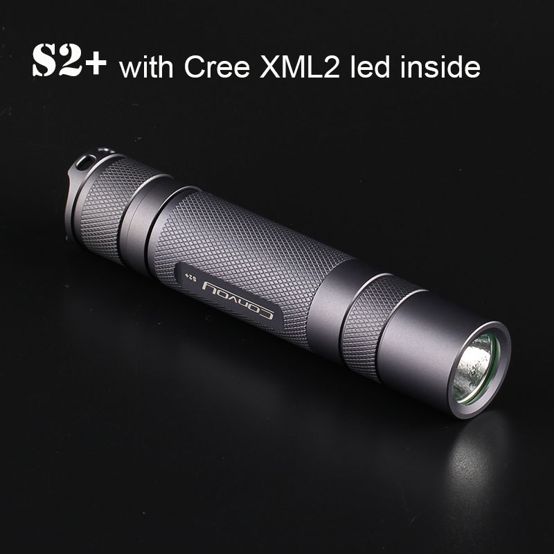 

Convoy S2+ Cree XML2 LED Mini Torch Linterna LED Lantern Flash Light Self Defense Lamp Bicycle Light Work
