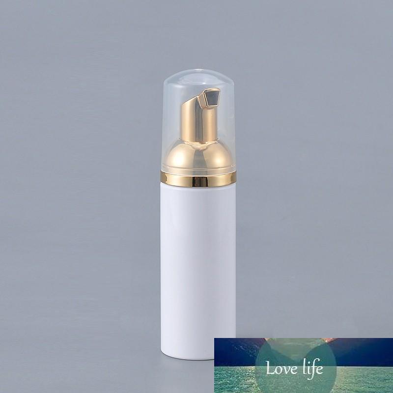 

60ML Foam Dispenser Pump Bottles with Gold Pump Top- Plastic Cosmetic Makeup Lotion Storage Container 2Oz Mousse Foamer Pump Bottle