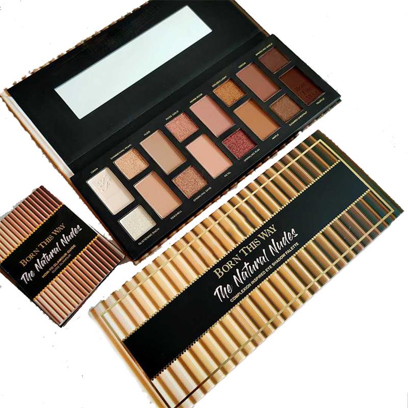 

Hot sale Born This Way The Natural Nudes Eyeshadow Palette 16 colors DHL fast shipping