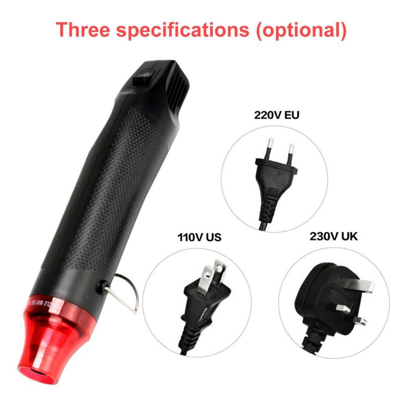 

Mini Hot Air Gun, Thermostat Heat Gun, Hot Air Blower, Thermal Power Tool, Soldering Heat Soft Pottery DIY Tool