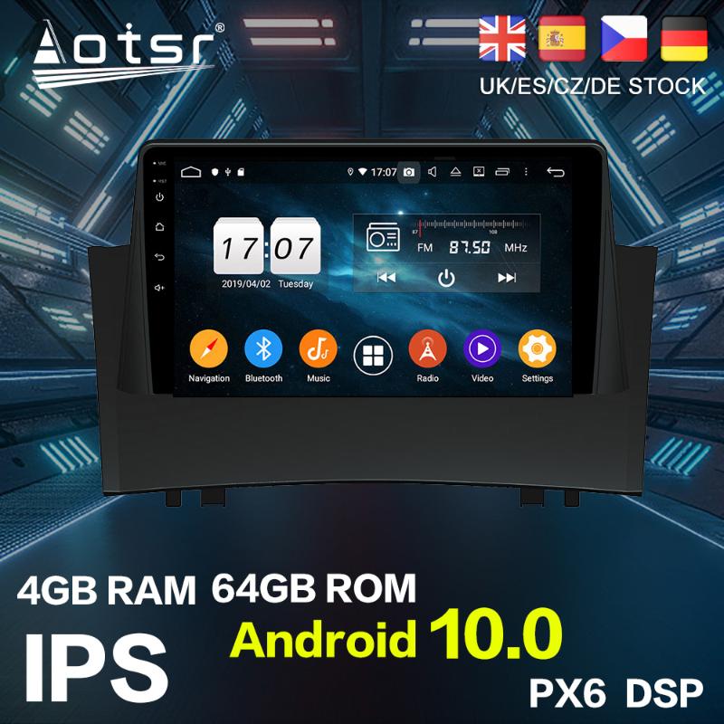 

2 Din IPS Android 10 DSP Car Multimedia Player For Megane II 2004 2005 2006 - 2008 Navi Audio Radio BT Stereo head unit car dvd