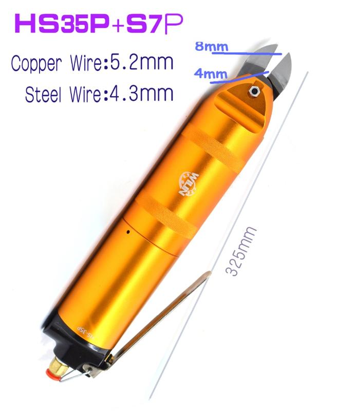 

Wilin 6 Gauge Air Crimping Pliers Air Nipper Pneumatic Shear 4.8mm Copper Wire Cutting Tools