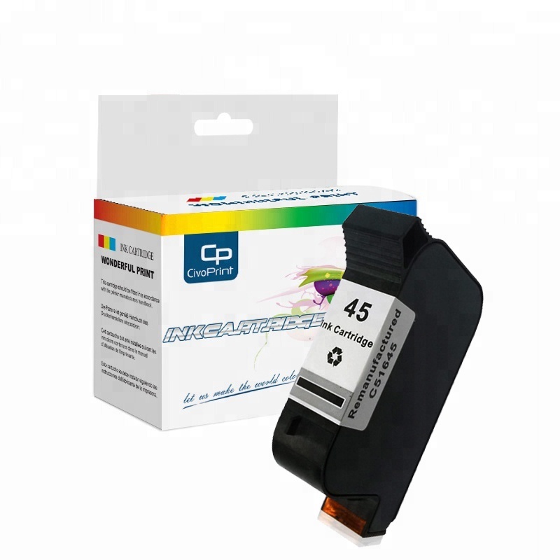 

Civoprint C51645A ink cartridge compatible for 45 45 color oily solvent ink handheld inkjet printer
