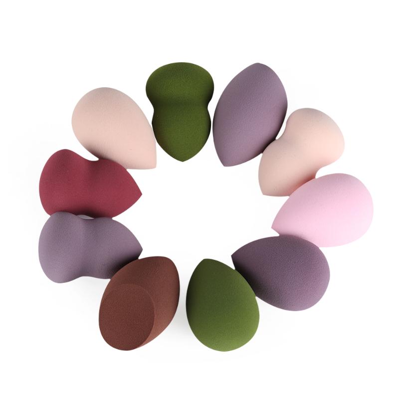 

Soft Velvet Sponge Microfiber Fluff Surface Portable Cosmetic Powder Puff Professional Makeup Sponge Foundation Makeup Tool