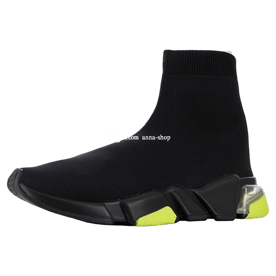 

Speed Knit Mid Sneakers for Men's Luxury Runner Trainers Mens Designer Sock Green Running Shoes Womens Socks Sports Boots Women's Sport Boot, 21 35-40