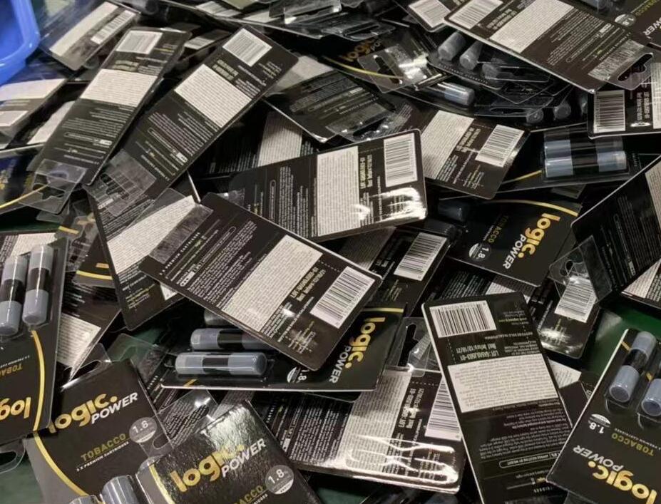 

2022 TOP SELLING IN USA e icg LOGIC POWER REFILL TOBACCO 1.8% 15boxes/lot welcome oem and odm