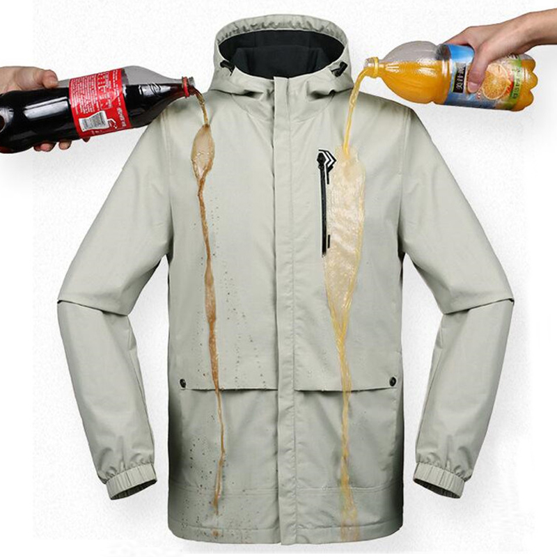

Waterproof Men's Hiking Jackets Windproof Outdoor Jackets Men's Windbreakers Hydrophobic Hiking Clothing Fishing Hunting, Blue