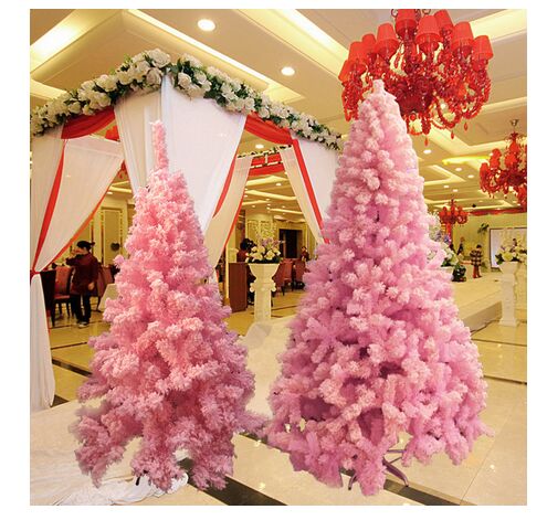 

3 Sizes Pink Christmas Tree Christmas Party Decoration for Home Decorations Supplies Festival Party Ornament
