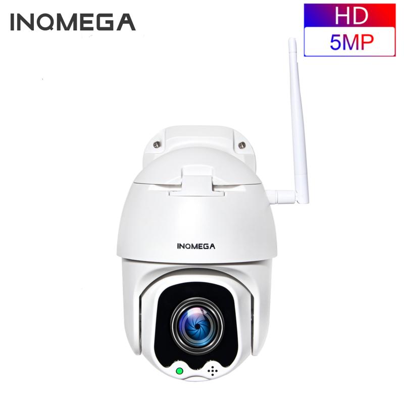 

INQMEGA 5MP PTZ Speed Dome IP Camera WiFi Wireless 4X Digital ZOOM Outdoor Security Surveillance Waterproof Networt CCTV Camera