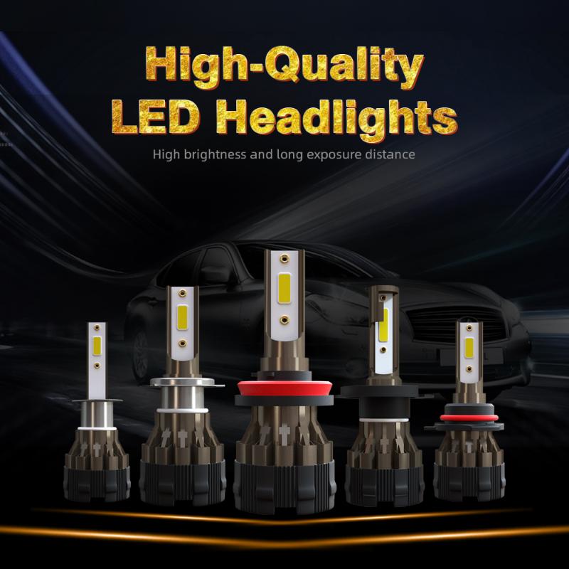 

ECAHAYAKU H4 H7 LED Headlight Bulbs H11 9005 9006 DOB Chips 36W 6000LM 6500K Car Led H1 Auto Headlamp Headlights Light 12v