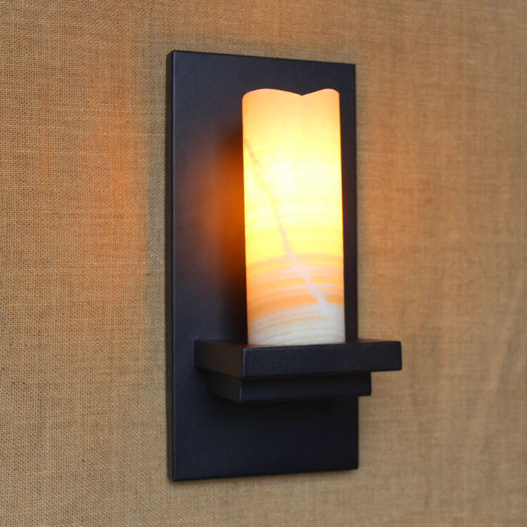 

Japan nicho de parede wall lamp lustres bedroom light glass ball bedside aisle bedroom espelho home deco cabecero de cama