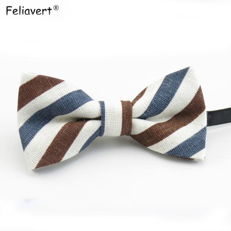 

Feliavert Cute Baby Bow tie Boys Girls Bowtie Kids Bow Ties Cotton Linen Butterfly Tie Flowers/Star Bowties dh26-dh40