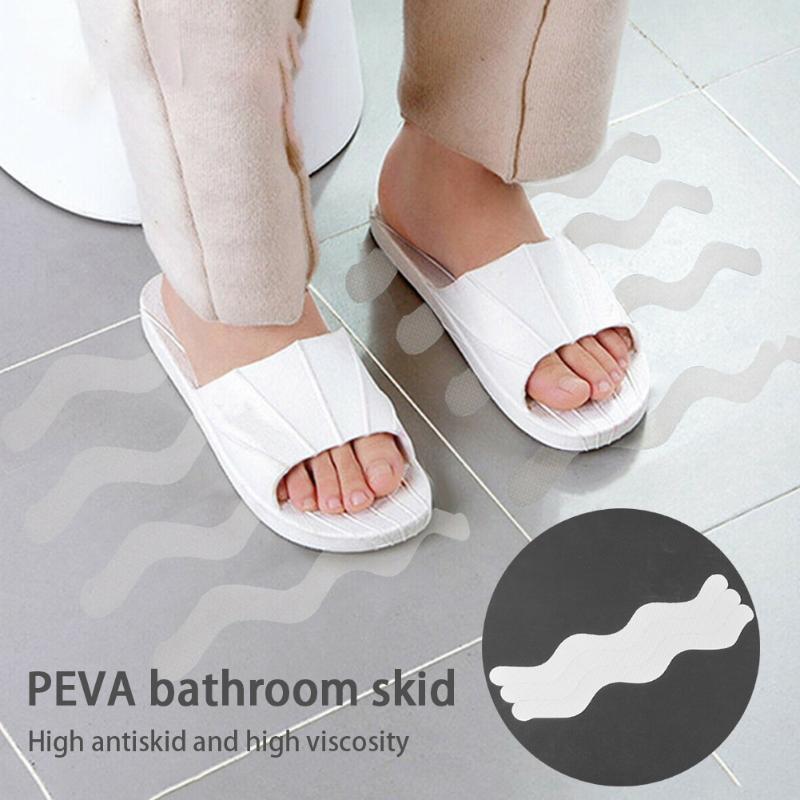 

Anti Skid Stickers Steps Floor Bathroom Accessory Safety Treads Nonslip Shower Tub Stairs Grip Adhesive Home Hotel Transparent
