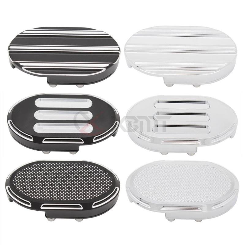 

Motorcycle CNC Aluminum Brake Pedal Pad Cover Foot Pegs For XL883 XL1200 Dyna Fat Bob Softail V-Rod