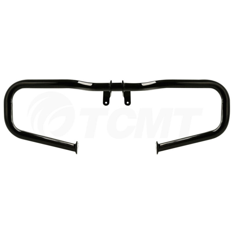 

Motorcycle Black/Chrome Chopped Engine Guard Highway Crash Bar For Touring Road King Street Glide FLHR 2014-2020 2020