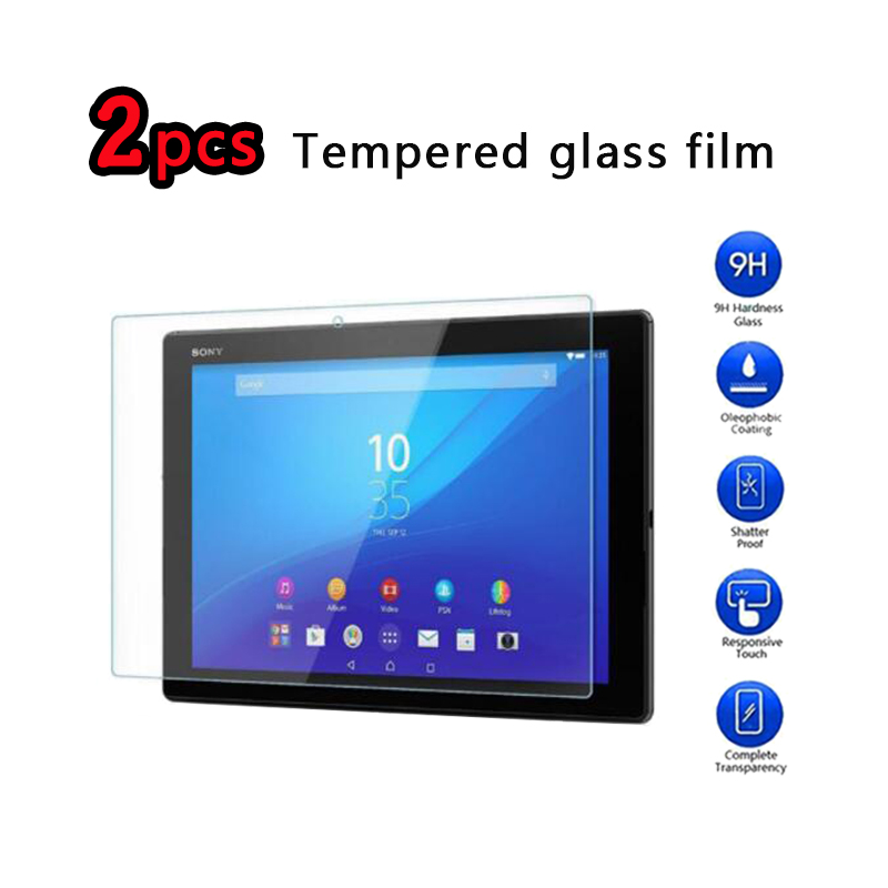 

2pcs 9H Tablet Protective FilmFor Xperia Tablet Z2 SGP541 Z3 Compact 8.0" Z4 SGP771 Tempered Glass Screen Protector