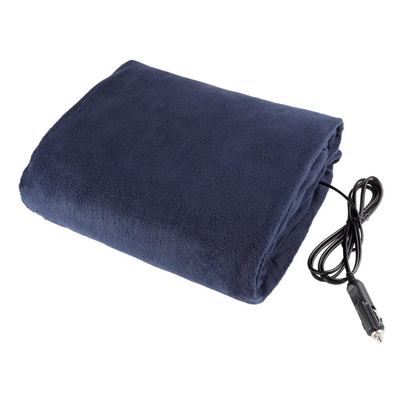 

Artificial Fleece Warm Winter Outdoor Car Heating Blanket Camping Solid 12V 45W Throw Fast Temperature Adjustable Soft Electric