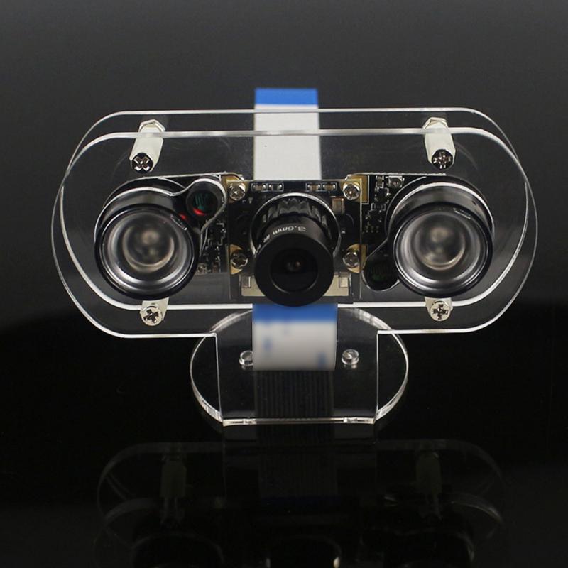 

Camera Module Night Vision Camera Set Night Vision Webcam With Lens LED Light For Acrylic Bracket Adjustable Focal Length