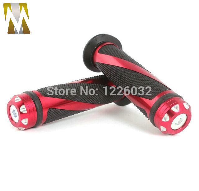 

Spiral Style Motorcycle 22MM Handlebar Aluminum Rubber 7/8'' Handle Bar Hand Grips handbar handgrip handlebars for scooter motor