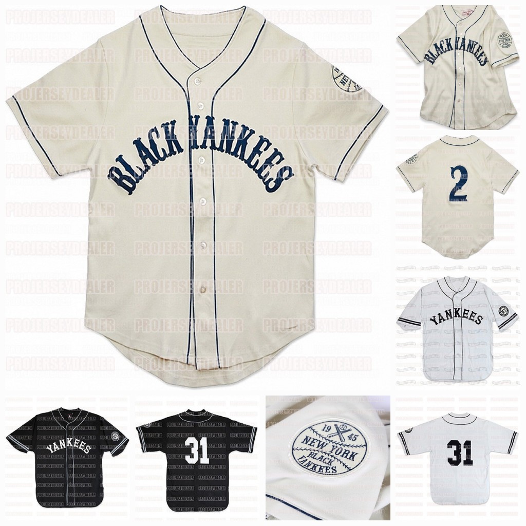 

Big Boy Black Custom NLBM Negro Leagues Baseball Jersey Stiched Name Stiched Number Fast Shipping High Quality Black White Cream Color, 2 white as picture