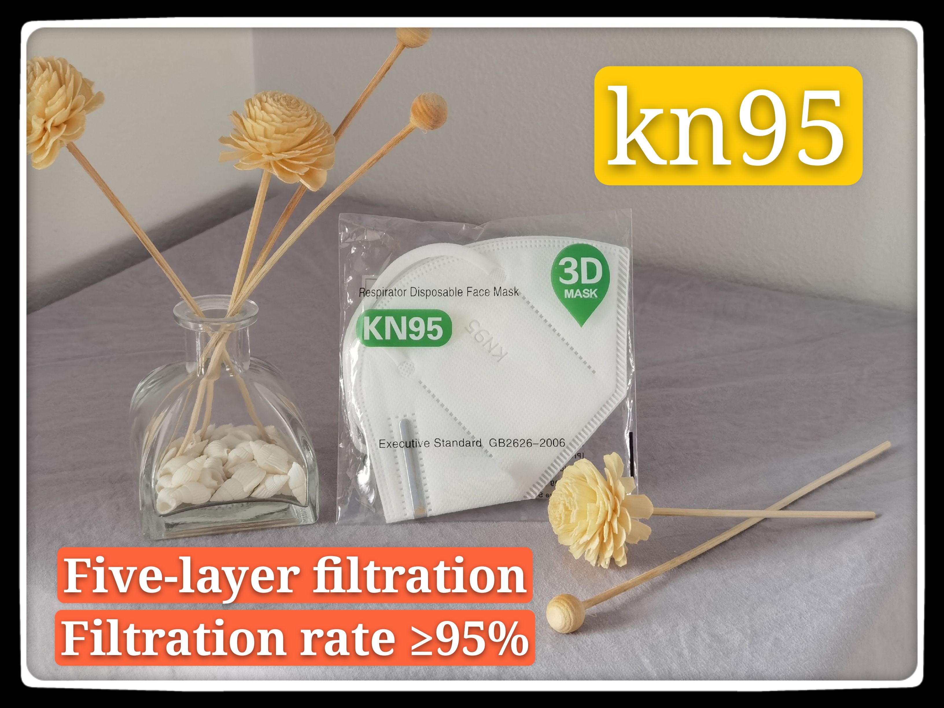 

Free shipping manufacturer disposable KN95 mask KN95 respirator factory 5-layer non-woven fabric KN95 protective mask in stock