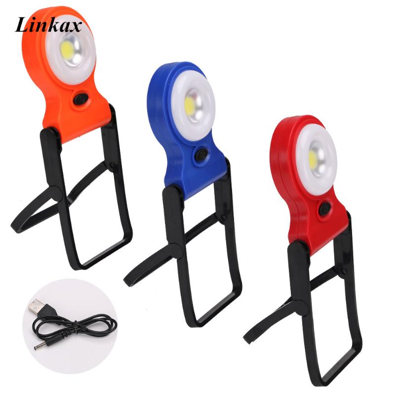 

USB Charging Camping Outdoor Lamp Built-in Battery Hook COB LED Work Light Portable Lantern Mobile Power Bank Lamp