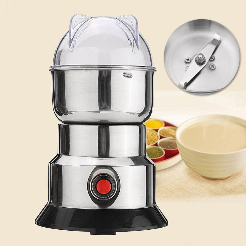 

Grains Spices Cereals Coffee Dry Grinder Mill Grinding Machine Gristmill Home Nut Bean Crusher Electric Coffee Grinder