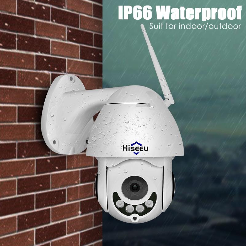 

1080P WIFI IP Camera PTZ 5X Optical Zoom Speed Dome H2.65 ONVIF CCTV Outdoor Waterproof 2MP Two Way Audio Camera Hiseeu