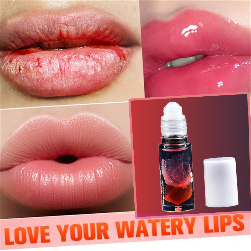 

SHIJING color changing lip balm natural moisturizing petal moisturizing liquid lip gloss liquid lipstick (random style